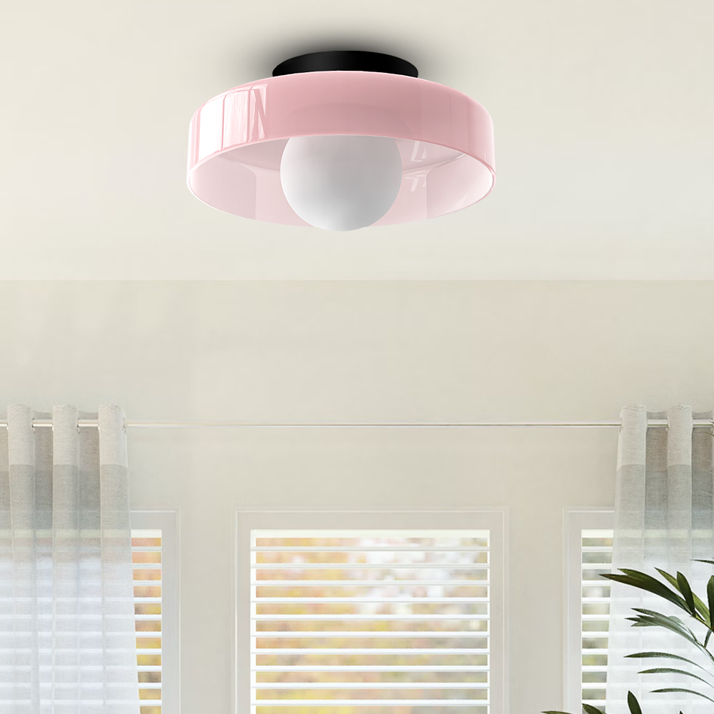 LumiPearl: Applique e Lampada da Soffitto in Vetro – Lampada di Design Moderna in Stile Retro