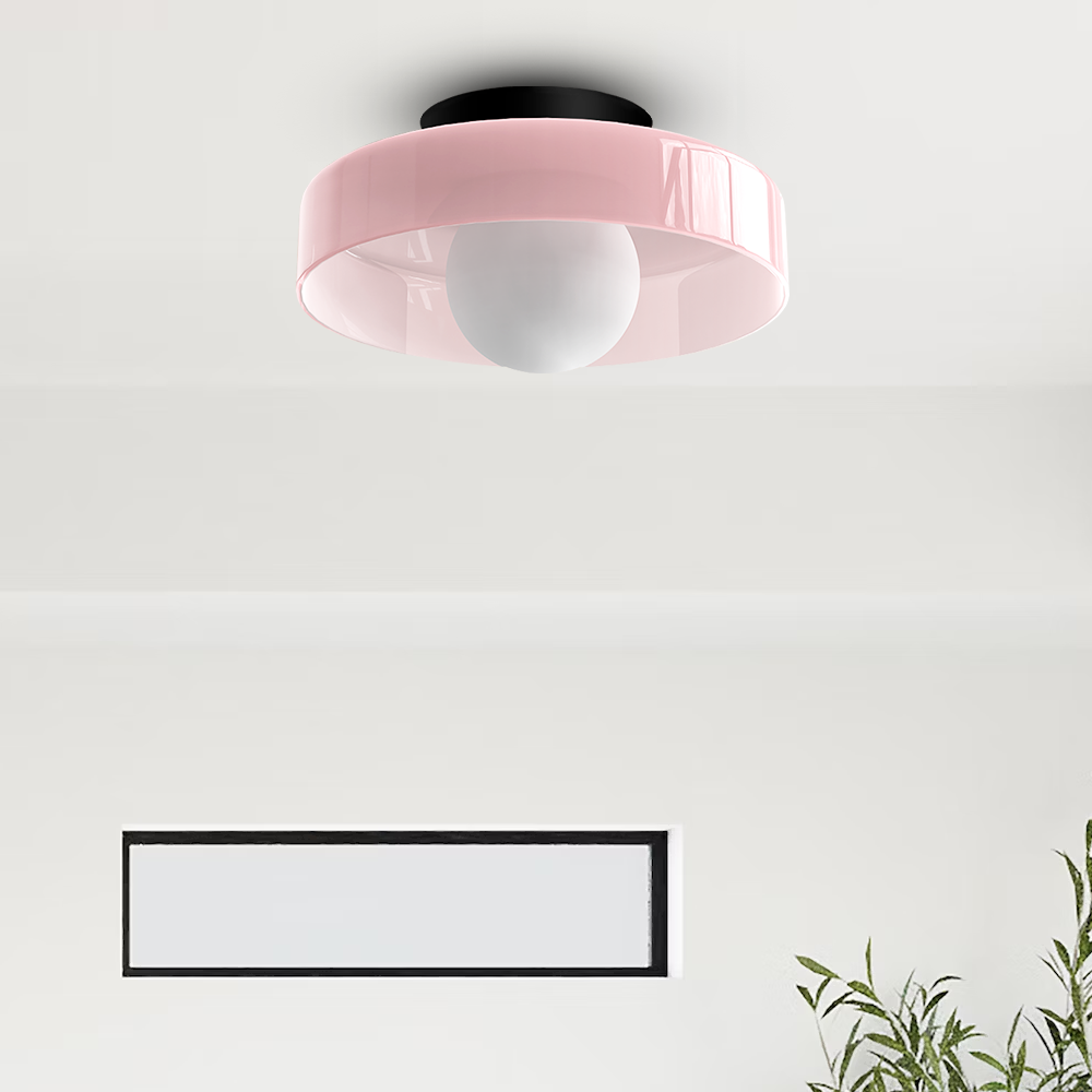 LumiPearl: Applique e Lampada da Soffitto in Vetro – Lampada di Design Moderna in Stile Retro