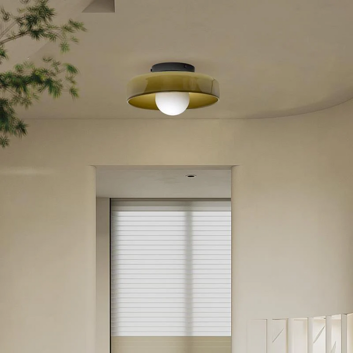 LumiPearl: Applique e Lampada da Soffitto in Vetro – Lampada di Design Moderna in Stile Retro