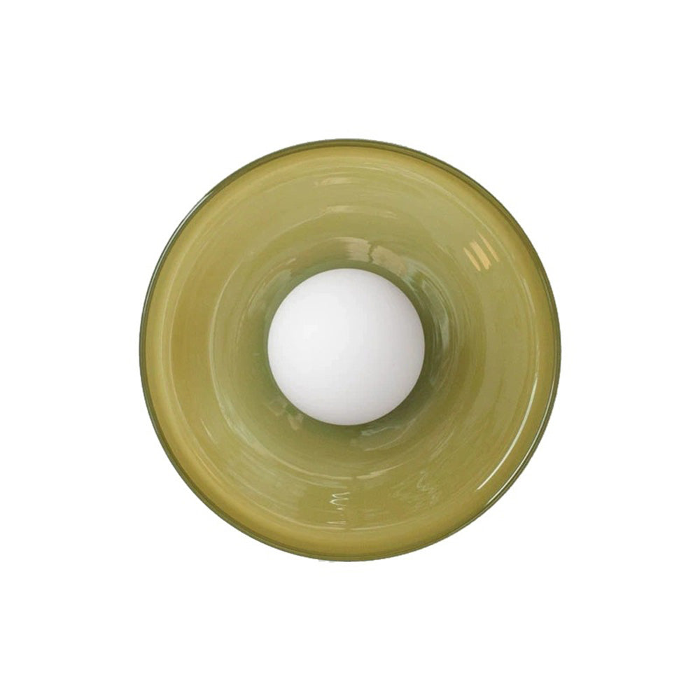 LumiPearl: Applique e Lampada da Soffitto in Vetro – Lampada di Design Moderna in Stile Retro