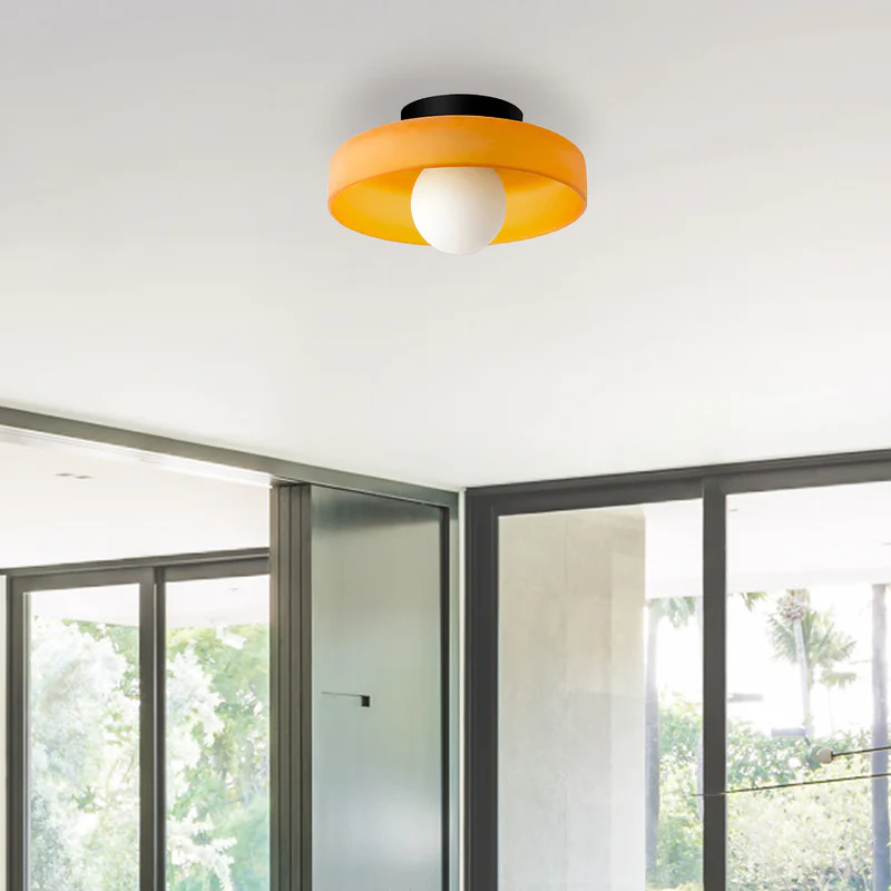 LumiPearl: Applique e Lampada da Soffitto in Vetro – Lampada di Design Moderna in Stile Retro