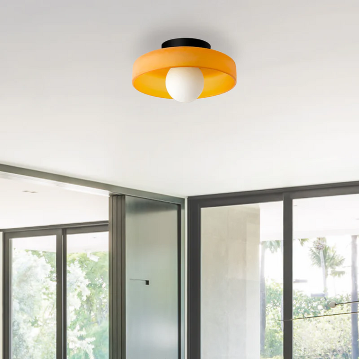 LumiPearl: Applique e Lampada da Soffitto in Vetro – Lampada di Design Moderna in Stile Retro