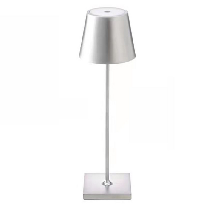 LumiPorta: Lampada da Tavolo LED Senza Fili – Lampada Portatile Touch per Camera da Letto e Ufficio