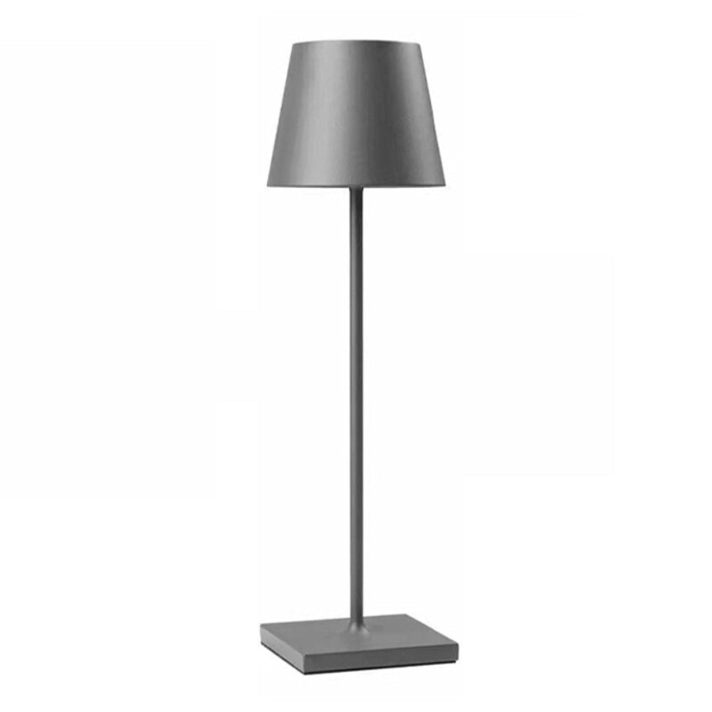 LumiPorta: Lampada da Tavolo LED Senza Fili – Lampada Portatile Touch per Camera da Letto e Ufficio