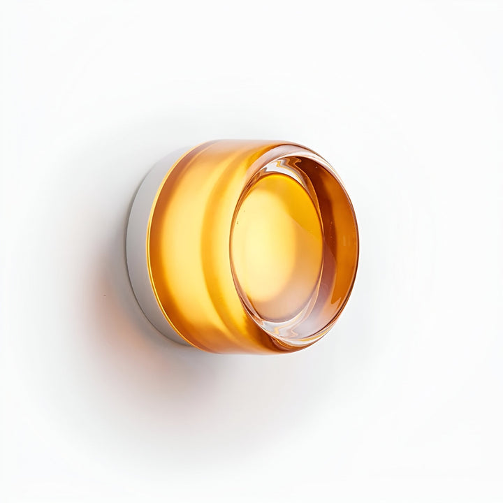 LumiRond: Lampada da parete LED moderna dal design rotondo – Lampada da parete minimalista per soggiorno e camera da letto
