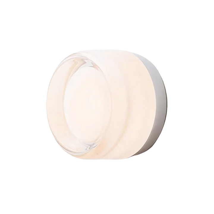 LumiRond: Lampada da parete LED moderna dal design rotondo – Lampada da parete minimalista per soggiorno e camera da letto