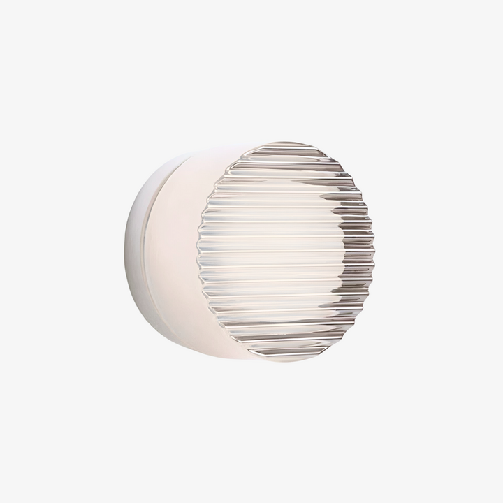 LumiRond: Lampada da parete LED moderna dal design rotondo – Lampada da parete minimalista per soggiorno e camera da letto