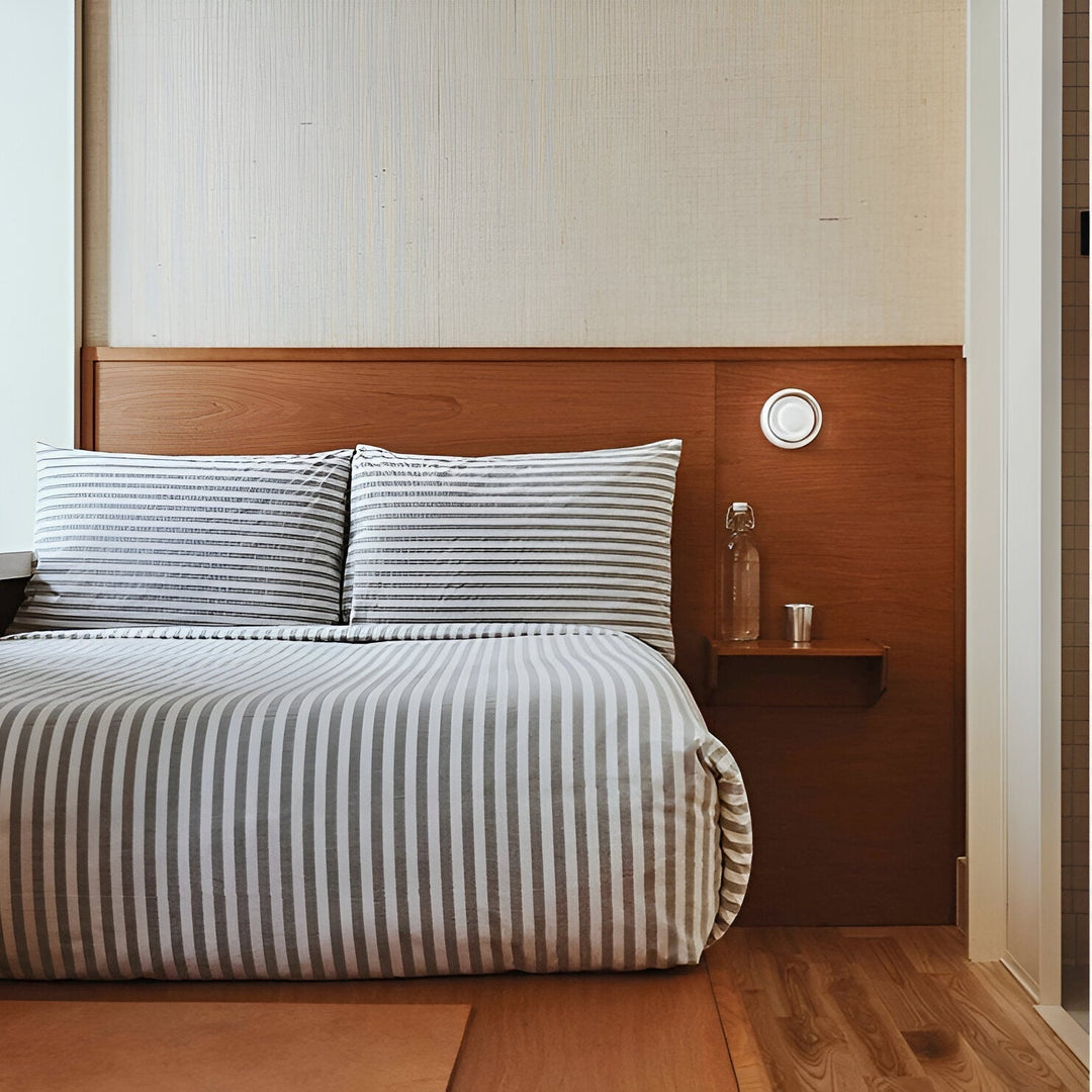 LumiRond: Lampada da parete LED moderna dal design rotondo – Lampada da parete minimalista per soggiorno e camera da letto