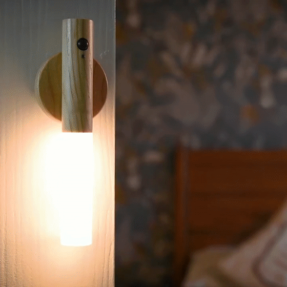 LumiSense: Applique LED con sensore di movimento – Luce notturna ricaricabile e illuminazione a risparmio energetico