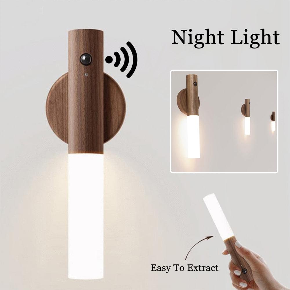 LumiSense: Applique LED con sensore di movimento – Luce notturna ricaricabile e illuminazione a risparmio energetico