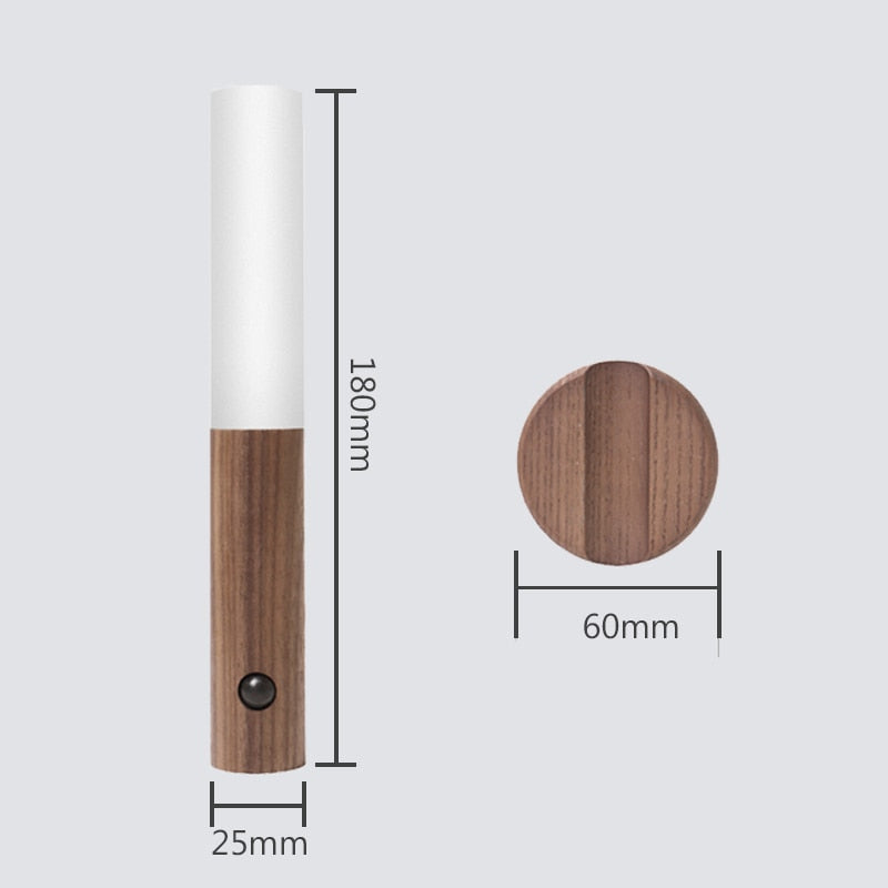 LumiSense: Applique LED con sensore di movimento – Luce notturna ricaricabile e illuminazione a risparmio energetico