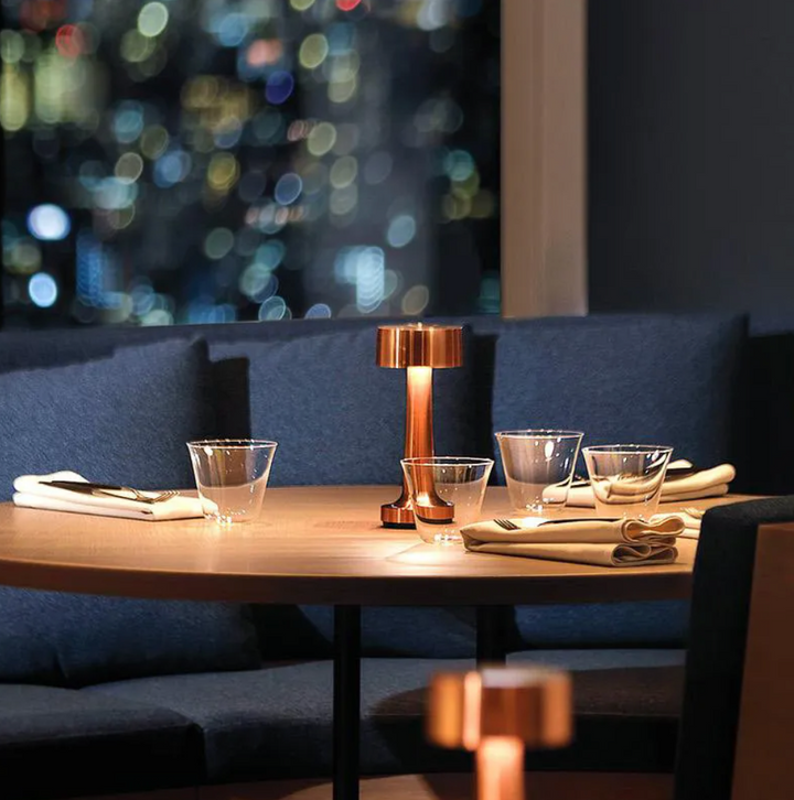 LumoArt: Lampada da Tavolo LED Senza Fili – Dimmerabile e Ricaricabile con Funzione Touch per un Abitare Moderno