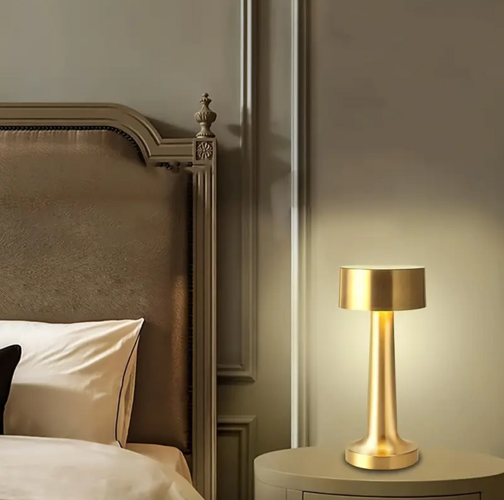 LumoArt: Lampada da Tavolo LED Senza Fili – Dimmerabile e Ricaricabile con Funzione Touch per un Abitare Moderno