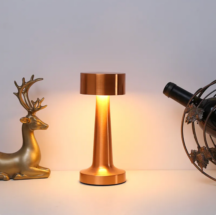 LumoArt: Lampada da Tavolo LED Senza Fili – Dimmerabile e Ricaricabile con Funzione Touch per un Abitare Moderno