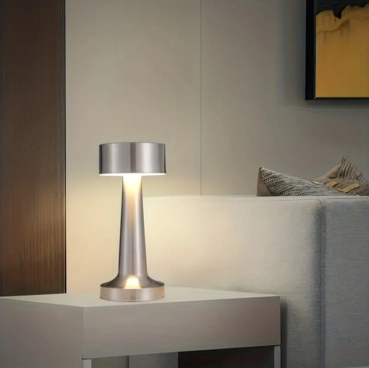 LumoArt: Lampada da Tavolo LED Senza Fili – Dimmerabile e Ricaricabile con Funzione Touch per un Abitare Moderno