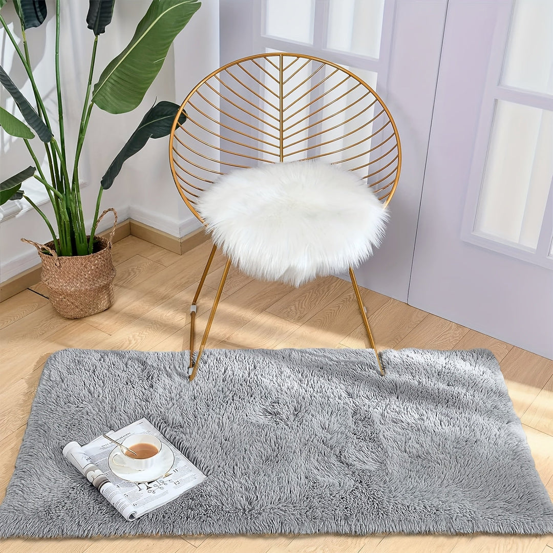 LumoEllis: Tappeto morbido e lussuoso rettangolare antiscivolo – stile nordico per soggiorno e camera da letto