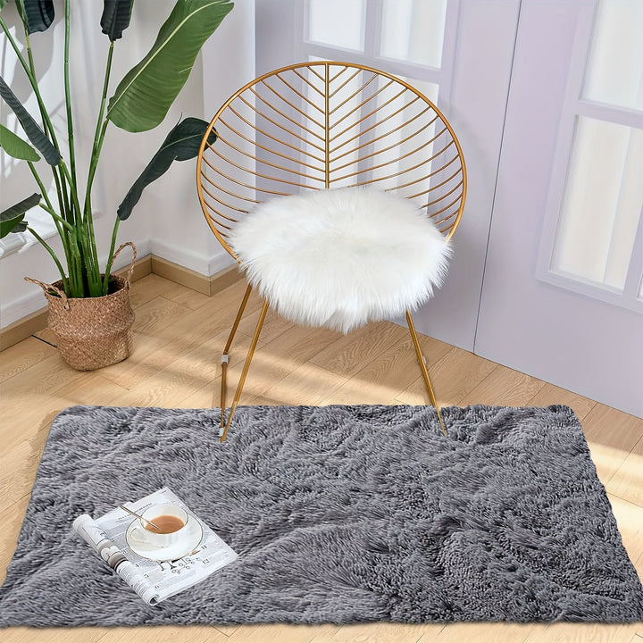 LumoEllis: Tappeto morbido e lussuoso rettangolare antiscivolo – stile nordico per soggiorno e camera da letto