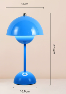 LumoNord: Lampada da tavolo LED senza fili in design scandinavo – dimmerabile e ricaricabile