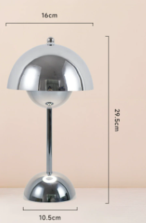 LumoNord: Lampada da tavolo LED senza fili in design scandinavo – dimmerabile e ricaricabile