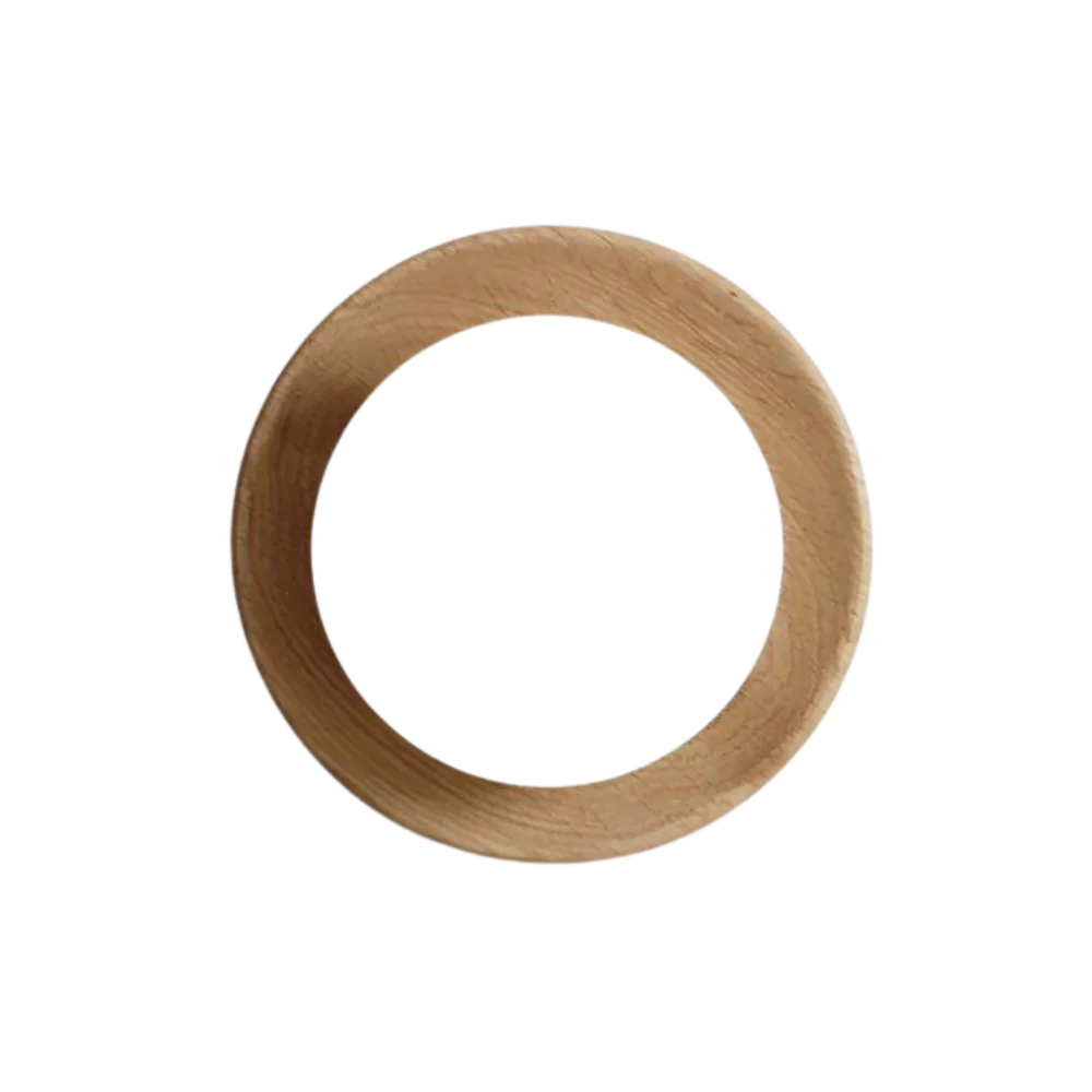 LumoNordic: Elegante Applique LED 1-fiamma con base in legno e sfera di vetro – ideale per soggiorno e ingresso