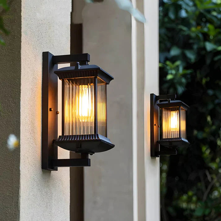 LumoPavo: Lampada da parete LED per esterni – lampada da esterno classica per giardino e terrazza