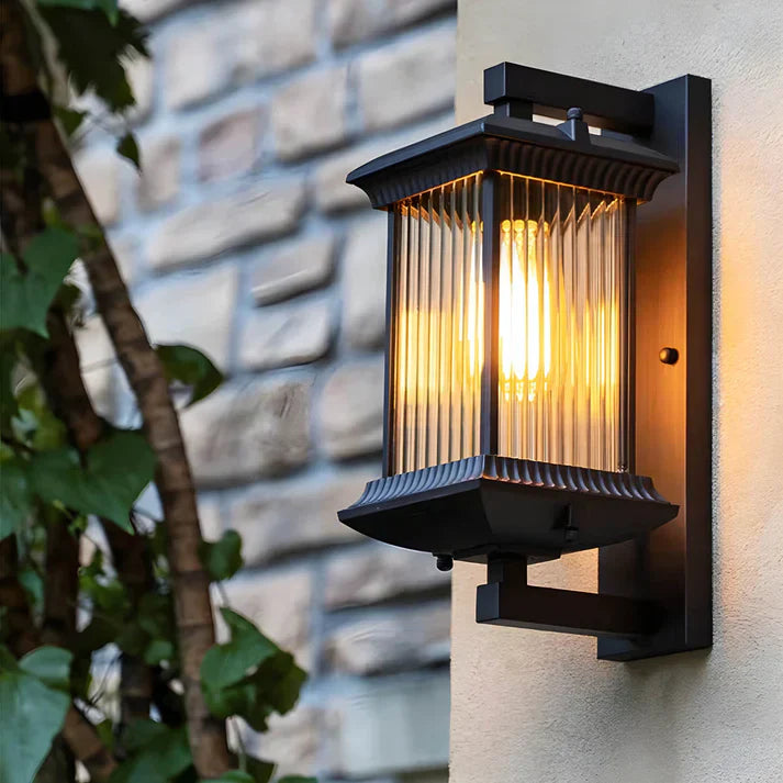 LumoPavo: Lampada da parete LED per esterni – lampada da esterno classica per giardino e terrazza