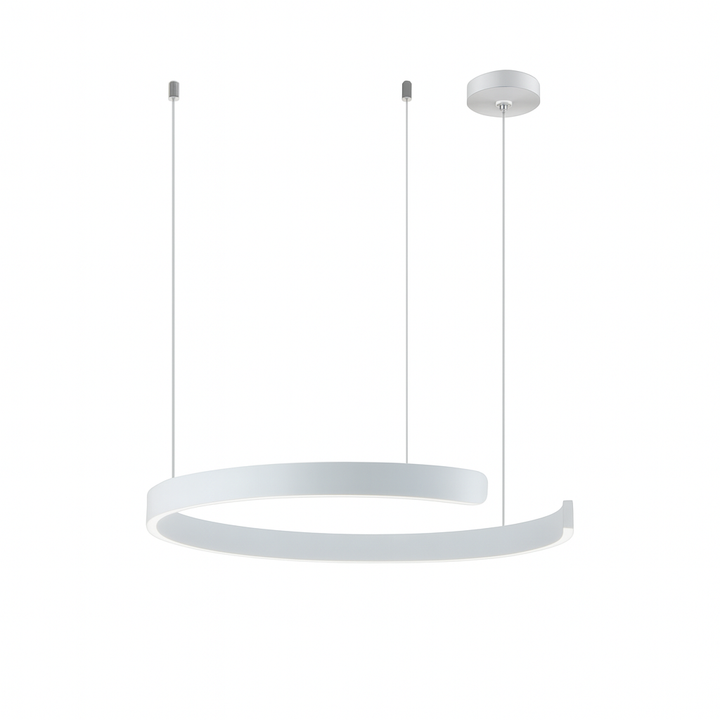 LumoRing: Moderno Lampadario a LED a Forma di Anello – Lampada Sospesa Elegante per Sala da Pranzo e Soggiorno