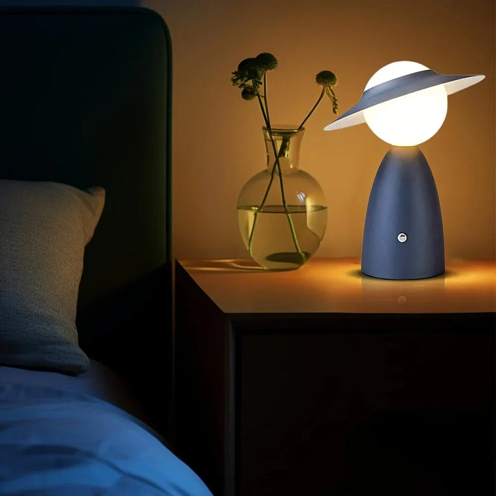 LumoTouch: Lampada da tavolo LED senza fili – Ricaricabile e con controllo touch per camerette e comodini