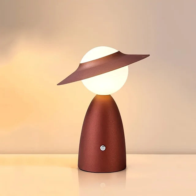 LumoTouch: Lampada da tavolo LED senza fili – Ricaricabile e con controllo touch per camerette e comodini
