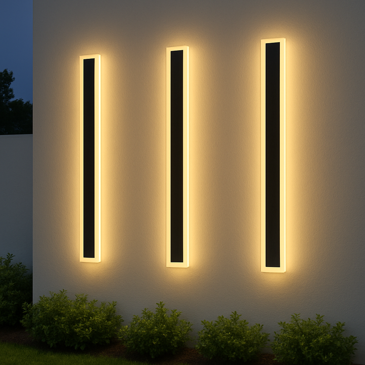 LumoVega: Applique da esterno a LED – Lampada moderna per giardino, terrazza e ingresso
