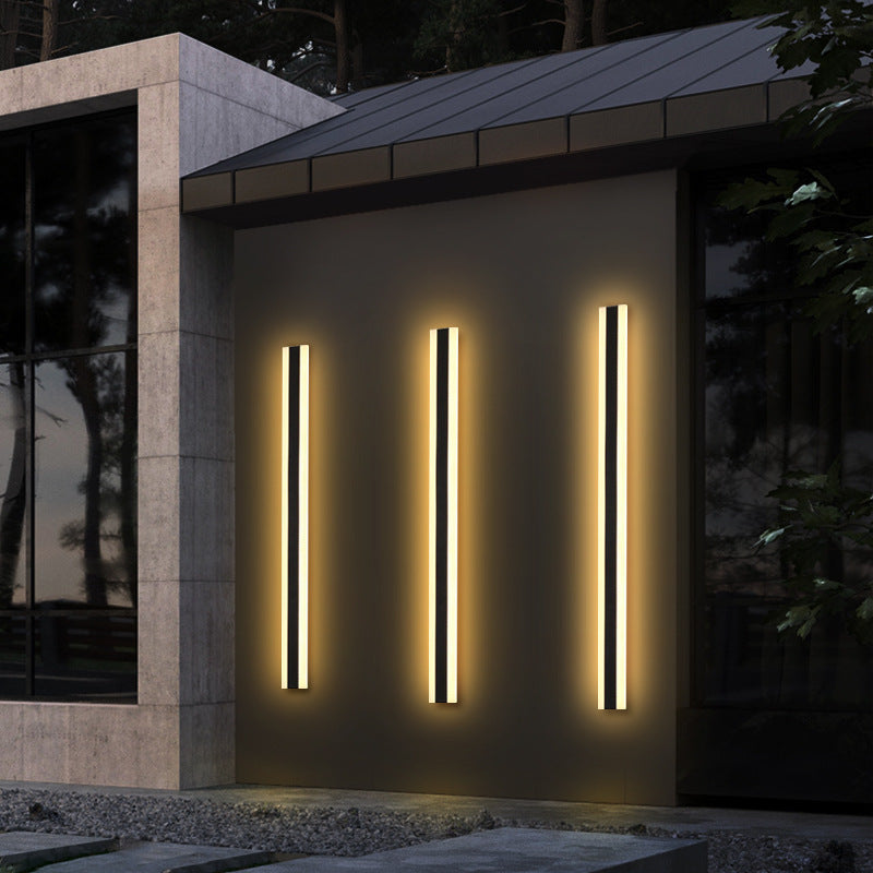 LumoVega: Applique da esterno a LED – Lampada moderna per giardino, terrazza e ingresso