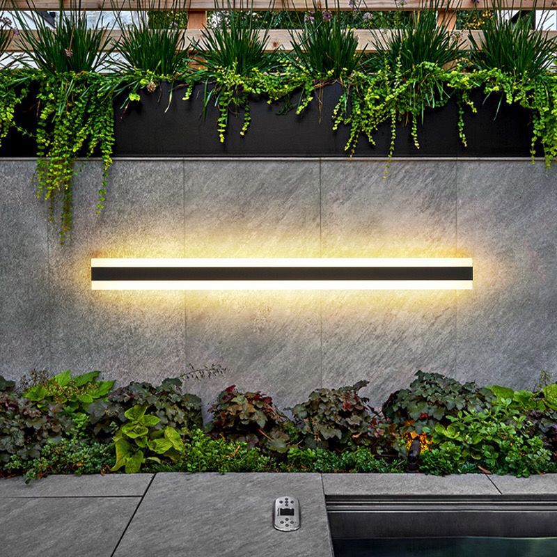 LumoVega: Applique da esterno a LED – Lampada moderna per giardino, terrazza e ingresso