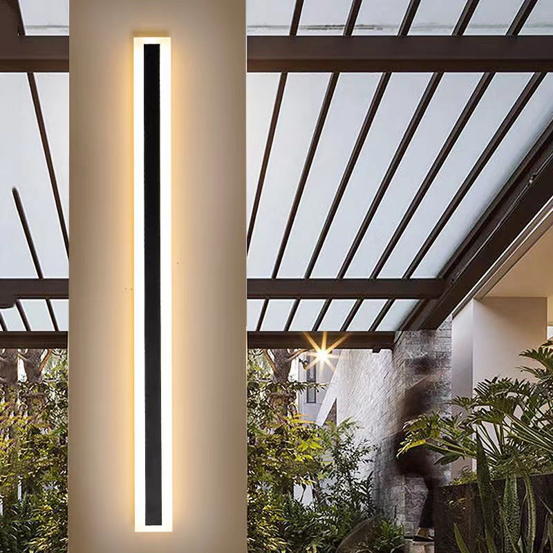 LumoVega: Applique da esterno a LED – Lampada moderna per giardino, terrazza e ingresso