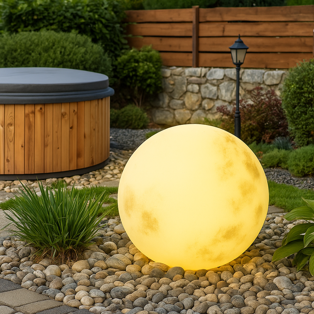 LunaSol: Lampada Solare da Giardino – lampada da giardino a energia solare &amp; luce esterna