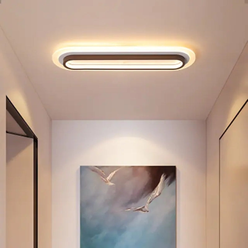 Lunara LED Plafoniera a Anello – Design Moderno per Corridoio e Soggiorno