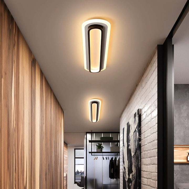 Lunara LED Plafoniera a Anello – Design Moderno per Corridoio e Soggiorno