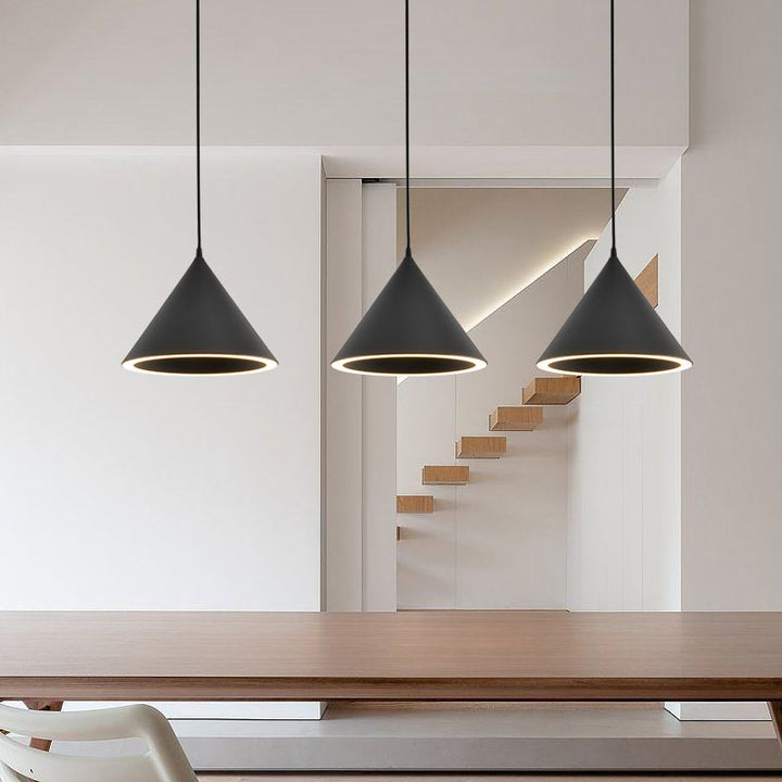 Lunera: Lampada a sospensione LED minimalista in acrilico – per camera da letto e soggiorno