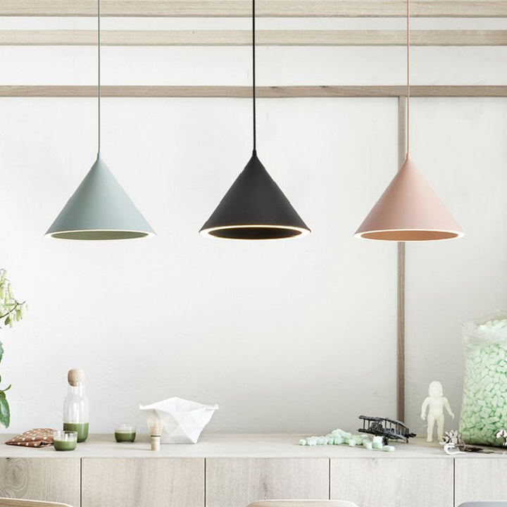 Lunera: Lampada a sospensione LED minimalista in acrilico – per camera da letto e soggiorno