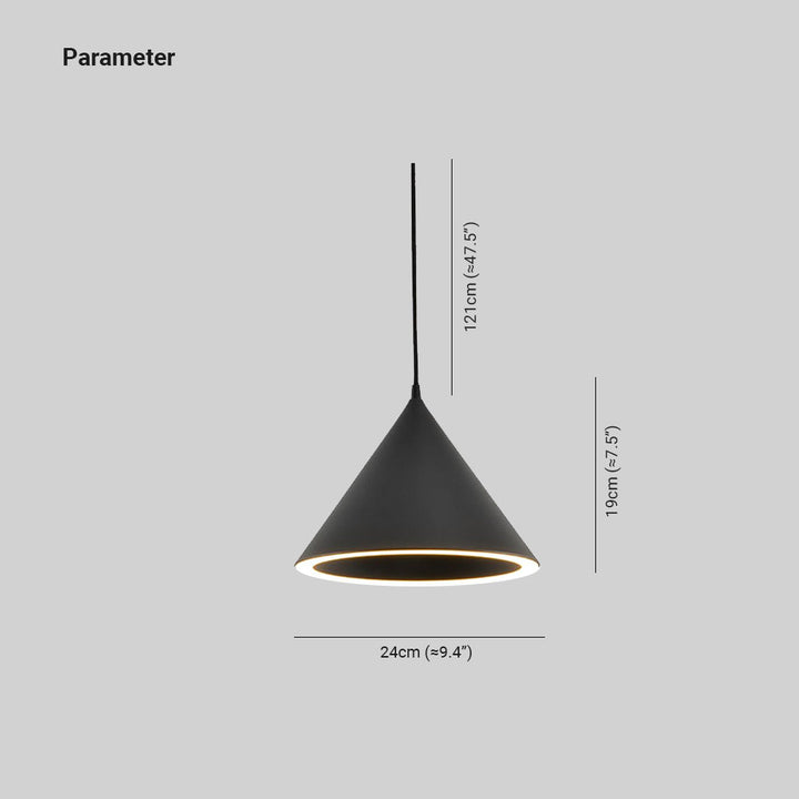 Lunera: Lampada a sospensione LED minimalista in acrilico – per camera da letto e soggiorno