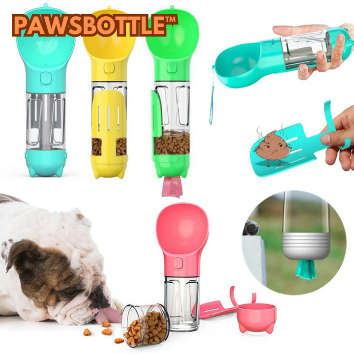 HaustierSipper™ Bottiglia Portatile 3-in-1 per Cani