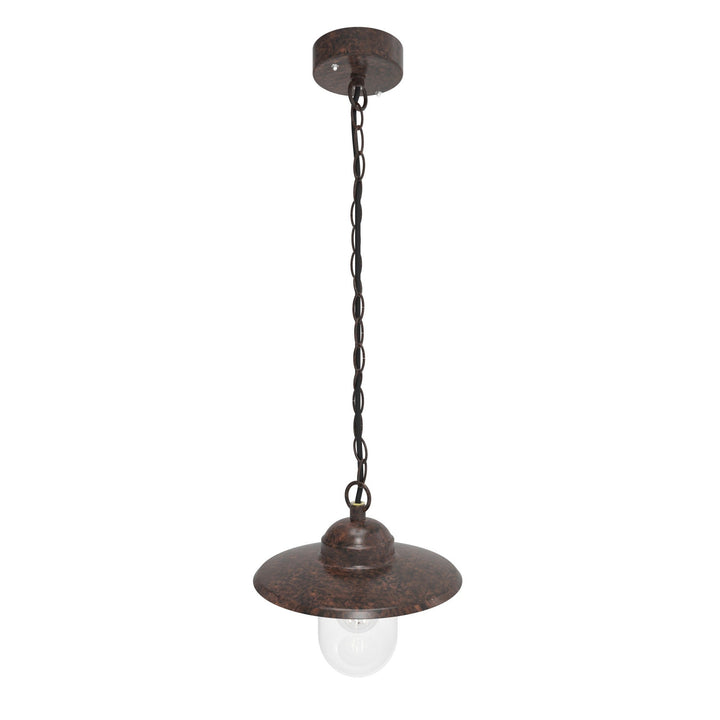Lampadario Lussemburgo, Ruggine