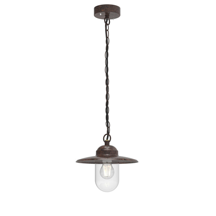 Lampadario Lussemburgo, Ruggine