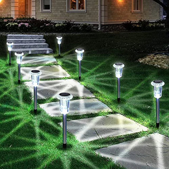 SonnenGlühen™ Lampada da giardino solare per esterni (1 + 1 gratis)