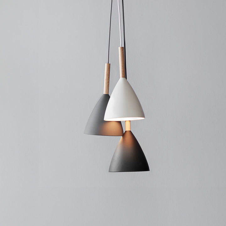 Lampada a sospensione Pure 20, Grigia