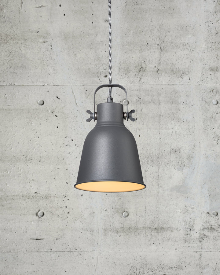 Lampada a sospensione Adrian 16, Antracite