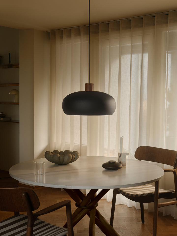 Lampada a sospensione Aurelio, Nera