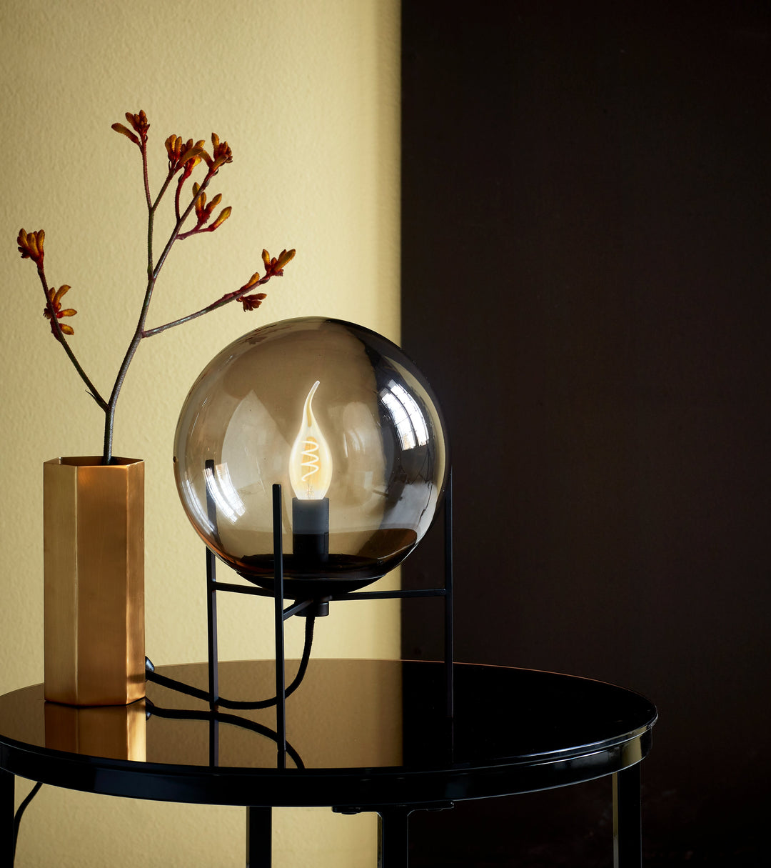 Candela a spirale decorativa in oro 136lm 2.5w LED Filamento E14 (10w eqv)