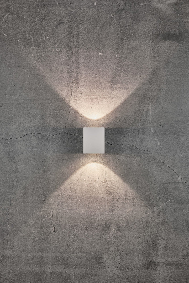 Canto Kubi 2 LED Applique da Parete, Bianco