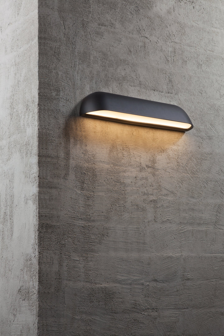 Lampada da Parete LED Front 36, Nera