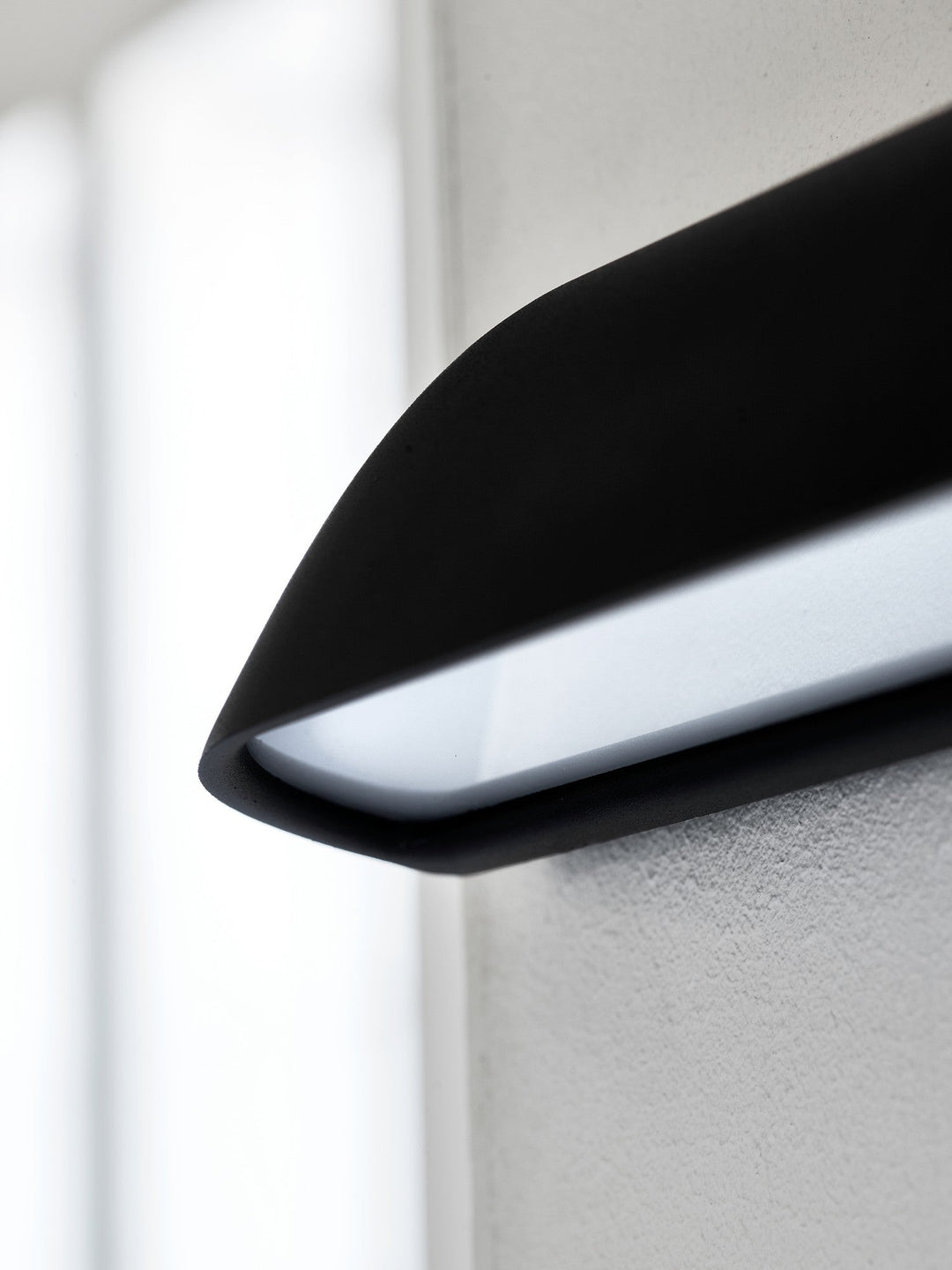 Lampada da Parete LED Front 36, Nera